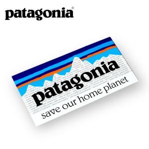 PATAGONIA パタゴニア SAVE OUR HOME PLANET P-6ロゴ ステッカー 正...