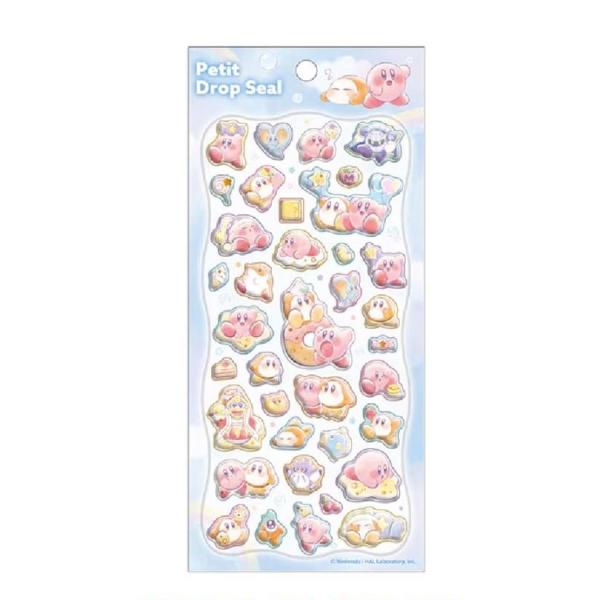 星のカービィ プチドロップシール ぷっくりシール シール 立体シール カービィwithフレンズ スマ...