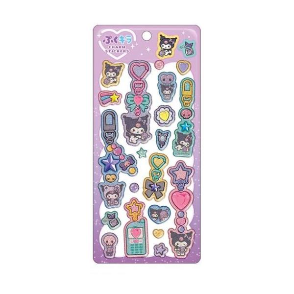 サンリオ ぷくキラチャームステッカー クロミ ステッカー シール ミニ