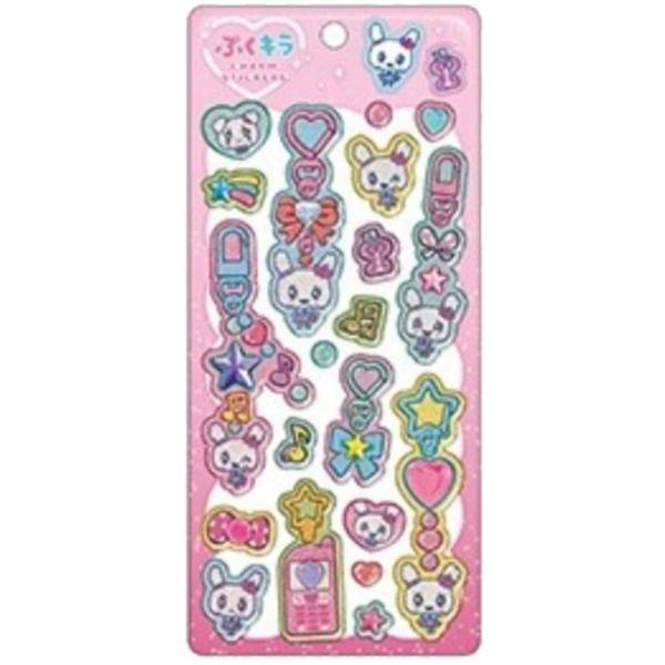 ぷくキラチャームステッカー たまごっち シール みラブリっち クラックス
