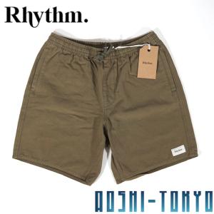 Rhythm Box Jam ハーフパンツ オリーヴ ショートパンツ 30インチ　ハーフパンツ 水着 リズム 夏 海｜aoshi