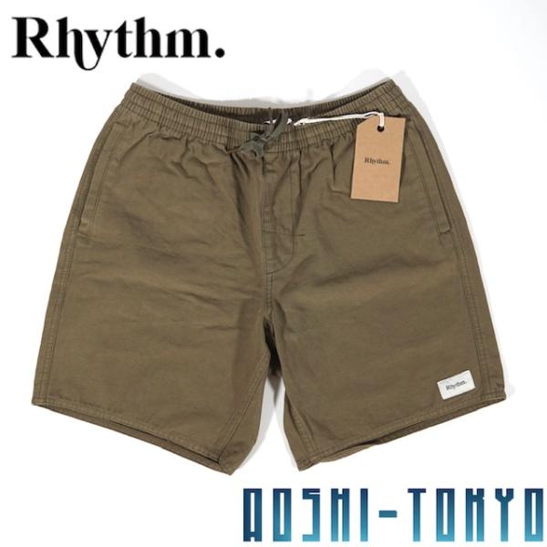 Rhythm Box Jam ハーフパンツ オリーヴ ショートパンツ 30インチ　ハーフパンツ 水着...