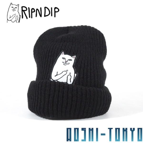 RIPNDIP Lord Nermal  リップンディップ ビーニー ニットキャップ ニット帽 輸入...