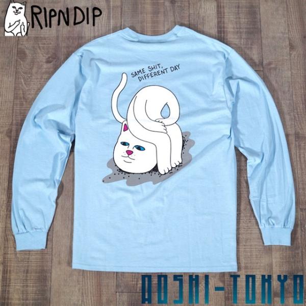 RIPNDIP LOSING MY HEAD ロングTシャツ リップンディップ 長袖 ユニセックス ...