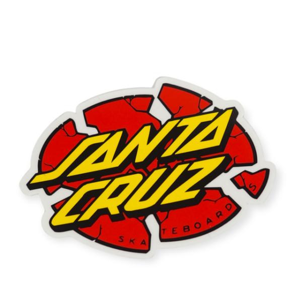 SANTA CRUZ サンタクルーズ ステッカー ロゴ ブロークンステッカー シール スケボー