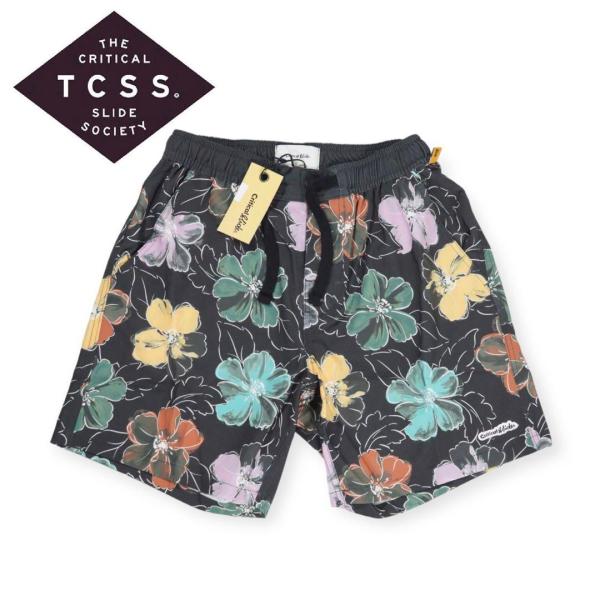 TCSS OASIS 2way ボードショーツ ボタニカル柄 水着 ハーフパンツ 海外 水陸両用 送...