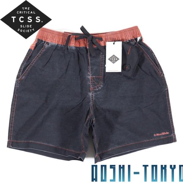 TCSS Plain Jane 2way ボードショーツ 水着 黒 オレンジ 水着 送料無料