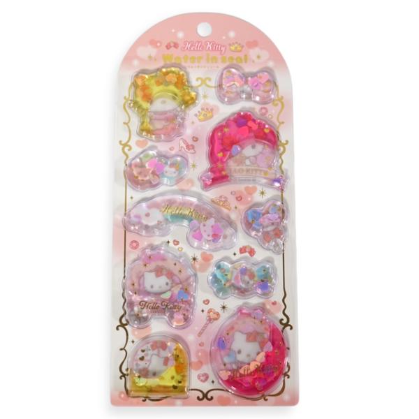 サンリオ ケイカンパニー ウォーターインシール ハローキティ シール帳 立体シール ぷくぷく シール...