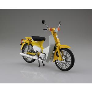 Honda スーパーカブ50 イエロー（オンラインショップ・各イベント限定商品） 1/12 完成品バイク   完成品｜aoshima-bk