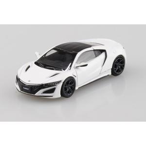 [アオシマ通販限定]ホンダ NSX 130Rホワイト 1/64  ザ・ミニカー