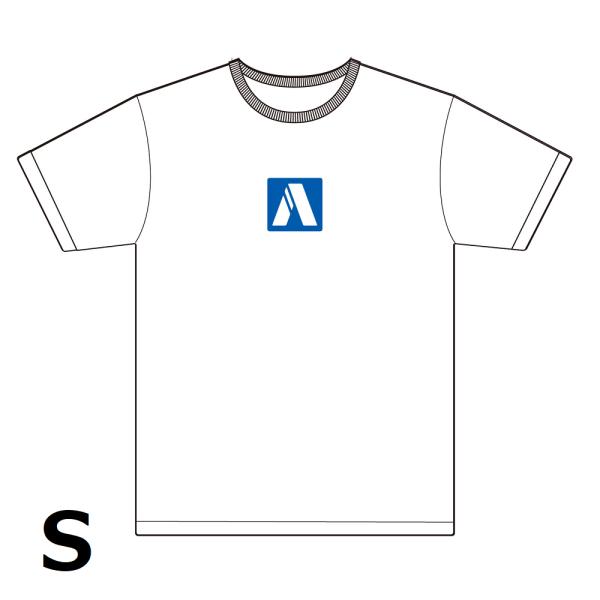 [アオシマ通販限定]アオシマTシャツ(Aロゴ) ホワイト S