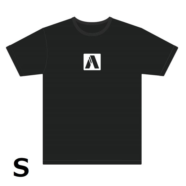 [アオシマ通販限定]アオシマTシャツ(Aロゴ) ブラック S