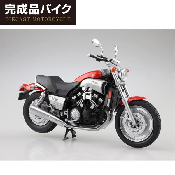 [予約2024年8月発送予定]Yamaha Vmax ファイアーレッド 1/12 完成品バイク 完成...