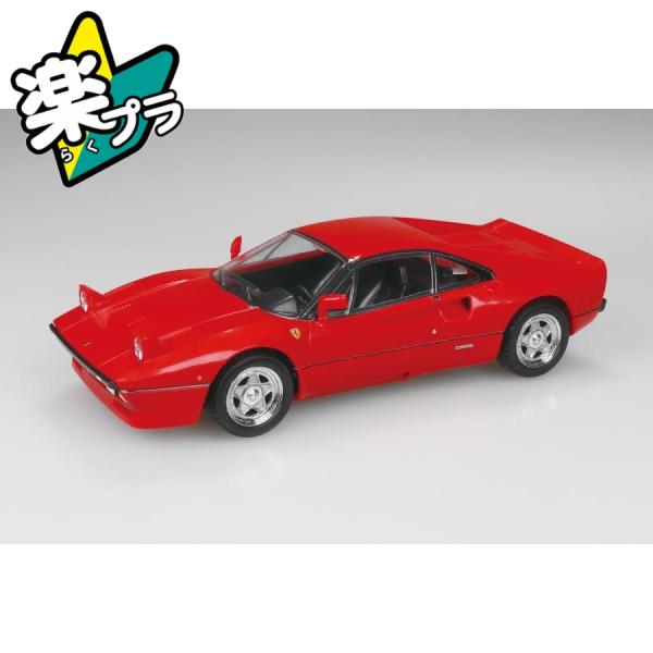 アオシマ 楽プラ スナップキット No.28-RD フェラーリ GTO (レッド) プラモデル[予約...