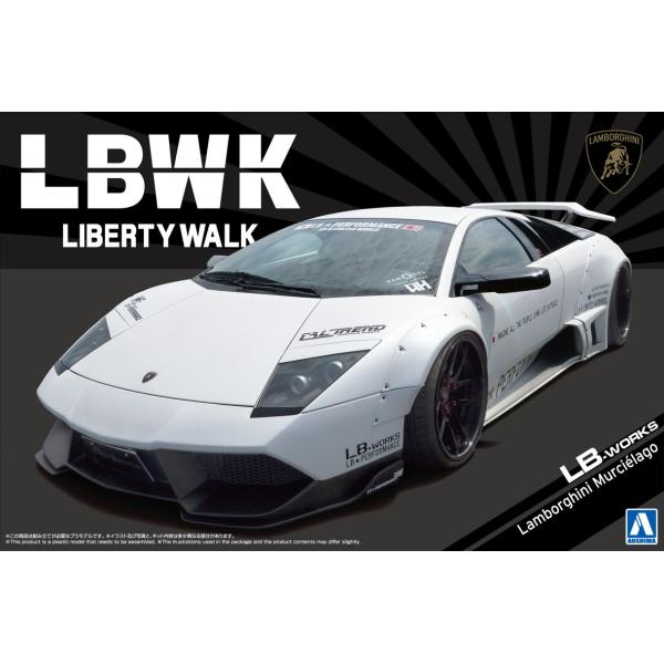 アオシマ 1/24 リバティーウォーク No.20 LB ワークス ランボルギーニ ムルシエラゴ V...