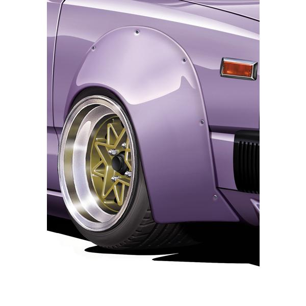 アオシマ ザ・チューンドパーツ No.53 1/24 テクノTRV 14インチ プラモデル[予約20...