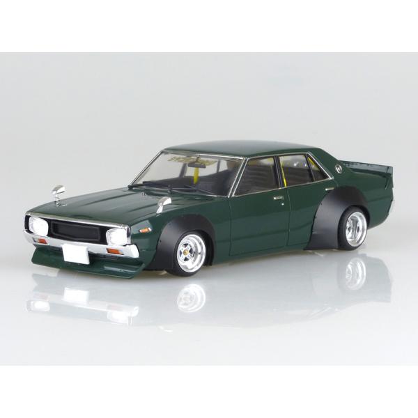 アオシマ 1/24 リバティーウォーク No.08 LBワークス ケンメリ 4Dr 2015Ver....
