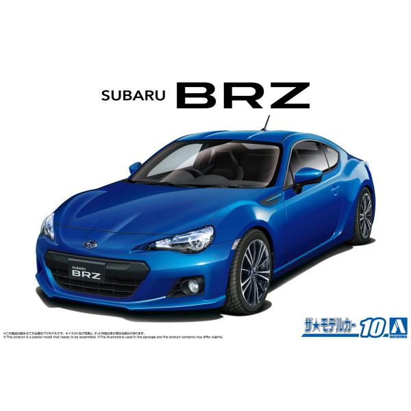 アオシマ ザ・モデルカー No.10 1/24 スバル ZC6 BRZ '12 プラモデル