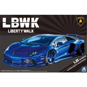 LBワークス ランボルギーニ アヴェンタドール Ver.2 1/24 リバティーウォーク No.18 プラモデル｜青島文化教材社 online shop