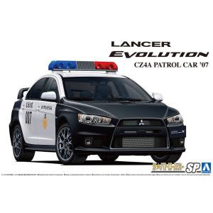 ミツビシ CZ4A ランサーエボリューションX パトロールカー '07 台北市政府警察局 1/24 ザ・パトロールカー No.SP プラモデル｜aoshima-bk