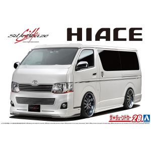 シルクブレイズ TRH200V ハイエース VerIII '10（トヨタ） 1/24 ザ・チューンドカー No.28 プラモデル