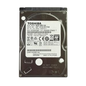 中古 TOSHIBA MQ01ABD100 2.5インチHDD(9.5mm) 1TB SATA300 5400rpm 電源投入回数1429回 使用時間5199時間