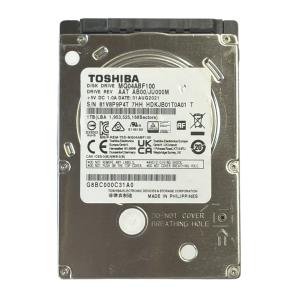 中古 TOSHIBA MQ04ABF100 2.5インチHDD(7mm) 1TB SATA600 5400rpm 電源投入回数265回 使用時間778時間