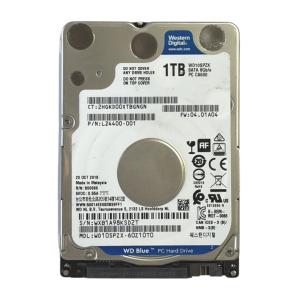 中古 Western Digital WD10SPZX 2.5インチHDD(7mm) 1TB SATA600 5400rpm 電源投入回数1763回 使用時間1549時間