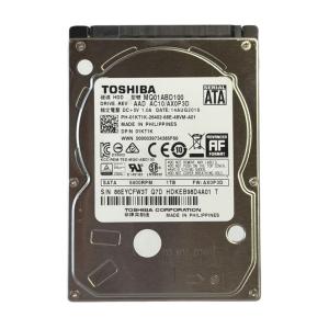 中古 TOSHIBA MQ01ABD100 2.5インチHDD(9.5mm) 1TB SATA600 5400rpm 電源投入回数610回 使用時間2411時間