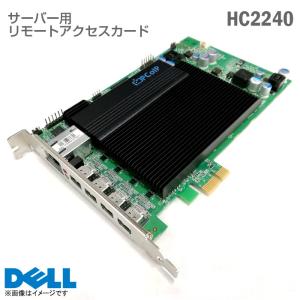 中古 DELL リモートアクセスカード HC2240 4ポート PCIe Quad Mini Dis...