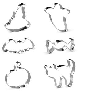 Joyoldelf クッキー型 抜き型 ハロウィン 猫 とんがり帽子