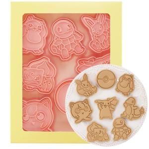 For ポケモン クッキー型抜き クッキー型 8点セット