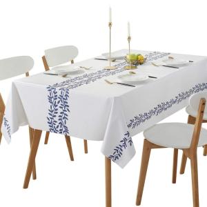 DUOFIRE テーブルクロス 北欧 テーブルカバー PVC製 長方形テーブル クロス 撥水 防水 防油 おしゃれ 食卓カバー 137×20の商品画像