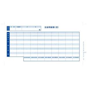 6016 密封式支給明細書