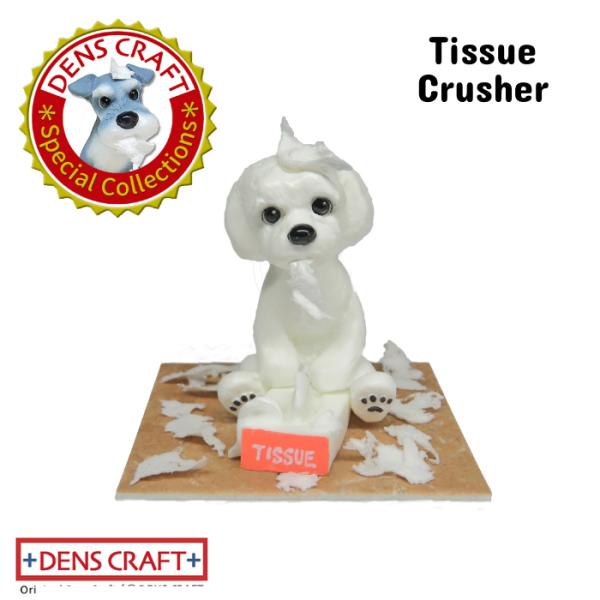 ハンドメイド フィギュア マルチーズ DENSCRAFT Dog@CUBE スペシャルコレクションシ...
