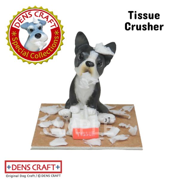 ハンドメイド フィギュア ボストンテリア DENSCRAFT Dog@CUBE スペシャルコレクショ...