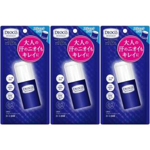 3セット デオコ 薬用デオドラント スティック 制汗剤 ロート製薬 13g 2338-3