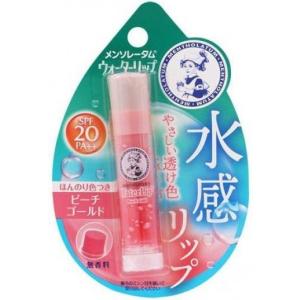 メンソレータム ウォーターリップ 色つきタイプ ピーチゴールド ( 4.5g