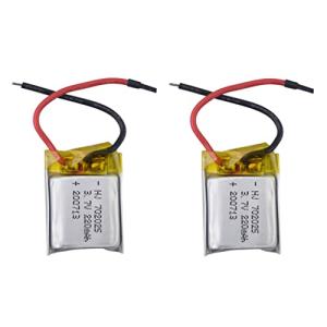 2個 3.7V 220mahリチウム電池対応 HS190 901HS 901S 901H X300C LF606 SG800 S9 mini S