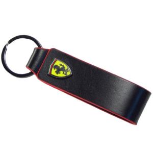 Ferrari（フェラーリ） フェラーリ純正 レザーベースキーリング(レッド
