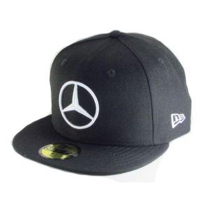 正規Mercedes-Benz × NEW ERA 59FIFTY ブラック／ホワイトロゴ