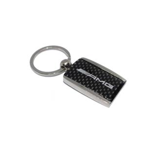 MercedesBenz AMG CarbonFiber &amp; Metal KeyRing 3943 ...