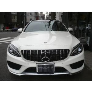 最高品質 W205 前期用 パナメリカーナstyle（縦フィン）フロントグリル 社外品