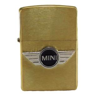 Zippoオイルライター(USA製) BMWロゴ（シルバーベース） : AOYAMA