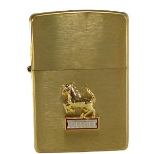 Zippoオイルライター(USA製) BMWロゴ（シルバーベース） : AOYAMA