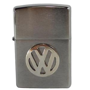 Zippo オイルライター (USA製) ジャガー ロゴ（シルバーベース