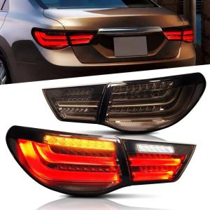 マークX 130 前期 LED レッドファイバー テールランプ スモーク
