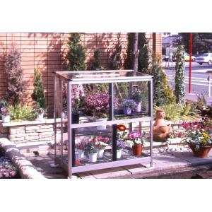 スワン商事 折りたたみ温室(屋外用) FGO-450S型 ステンカラー色 : 環境
