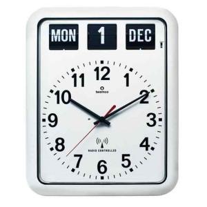 TWEMCO トゥエンコ 電波 掛時計 パタパタ時計 フリップクロック