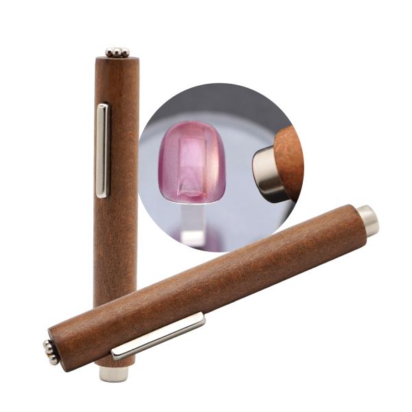 ネイル用マグネット ウッド三面マグ マグネットジェル 円柱型 板型 マグネット棒 ボール 太い円柱型...